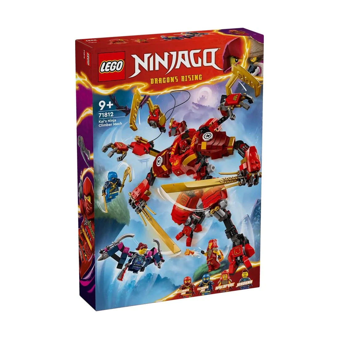 Lego 樂高 Ninjago 忍者 71812 赤地的忍者攀爬機械人