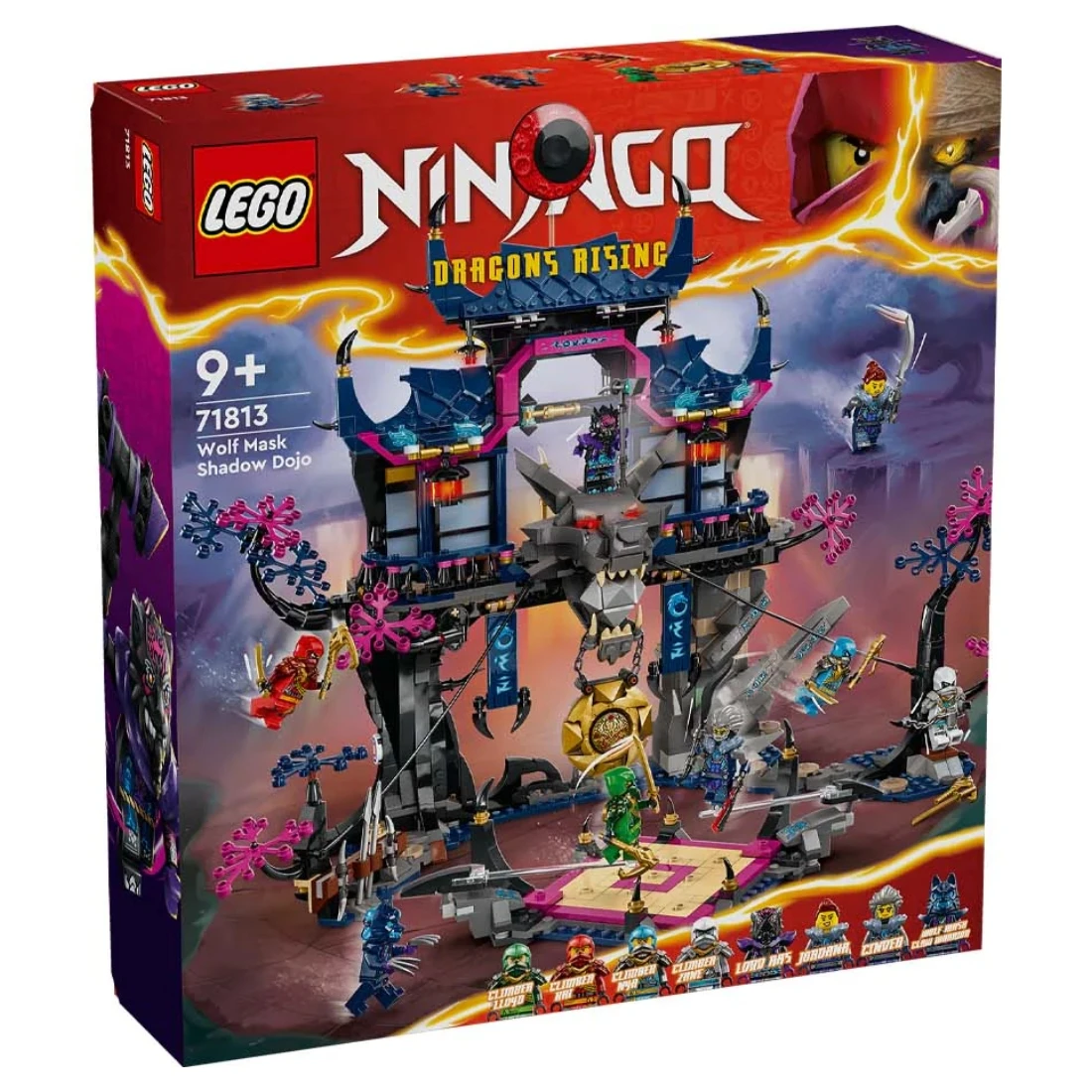 Lego 樂高 Ninjago 忍者 71813 狼族面具暗影