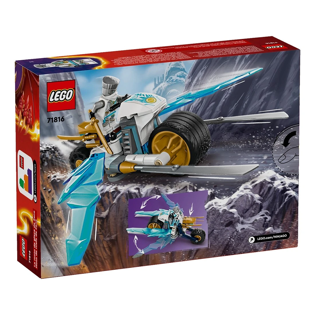 Lego 樂高 Ninjago 忍者 71816 冰忍的寒冰摩托車