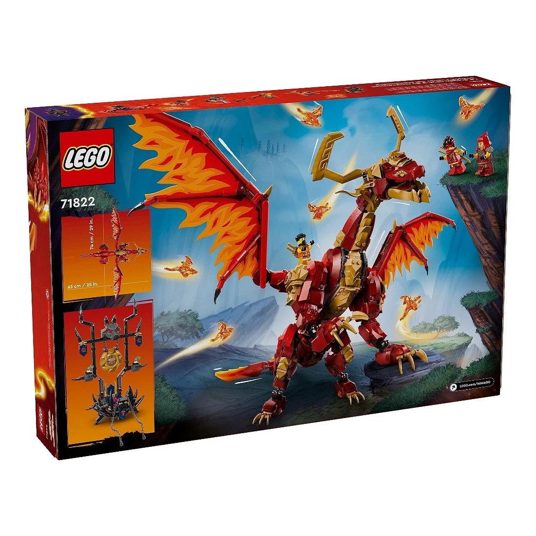 Lego 樂高 Ninjago 忍者71822  動態來源龍