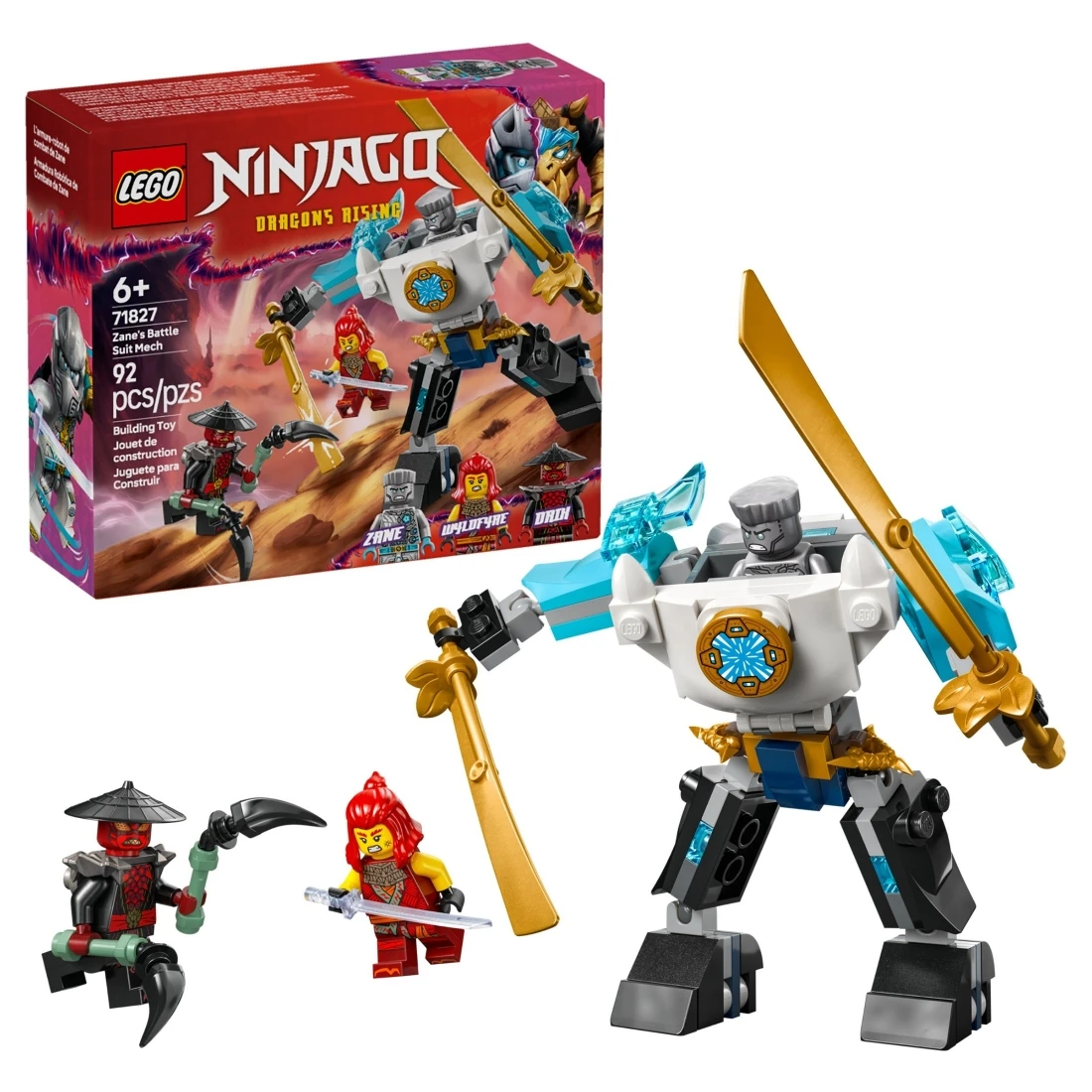Lego 樂高 Ninjago 忍者 71827  冰忍的戰鬥服機械人