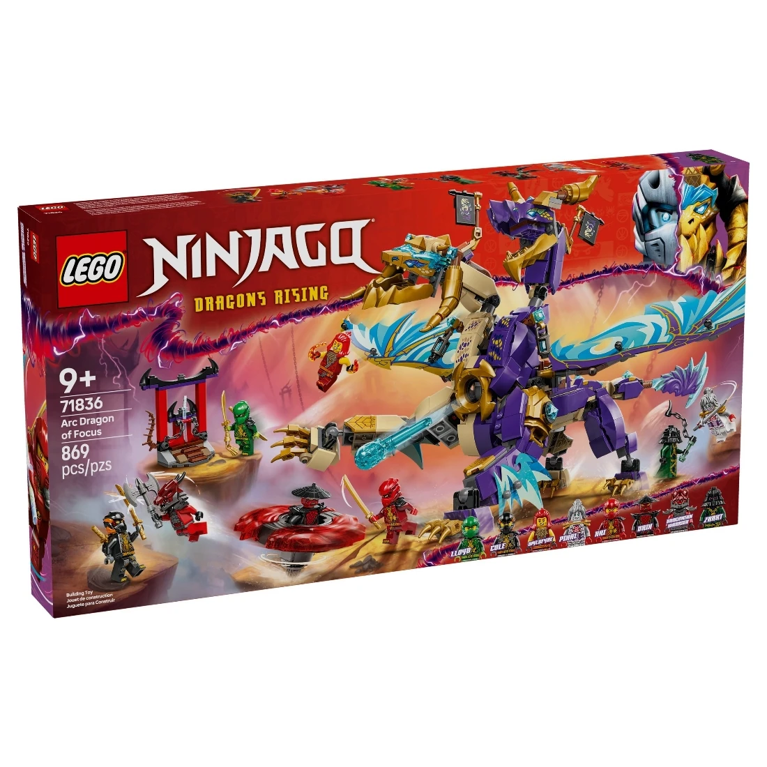 Lego 樂高 Ninjago 忍者 71836 神主專注龍