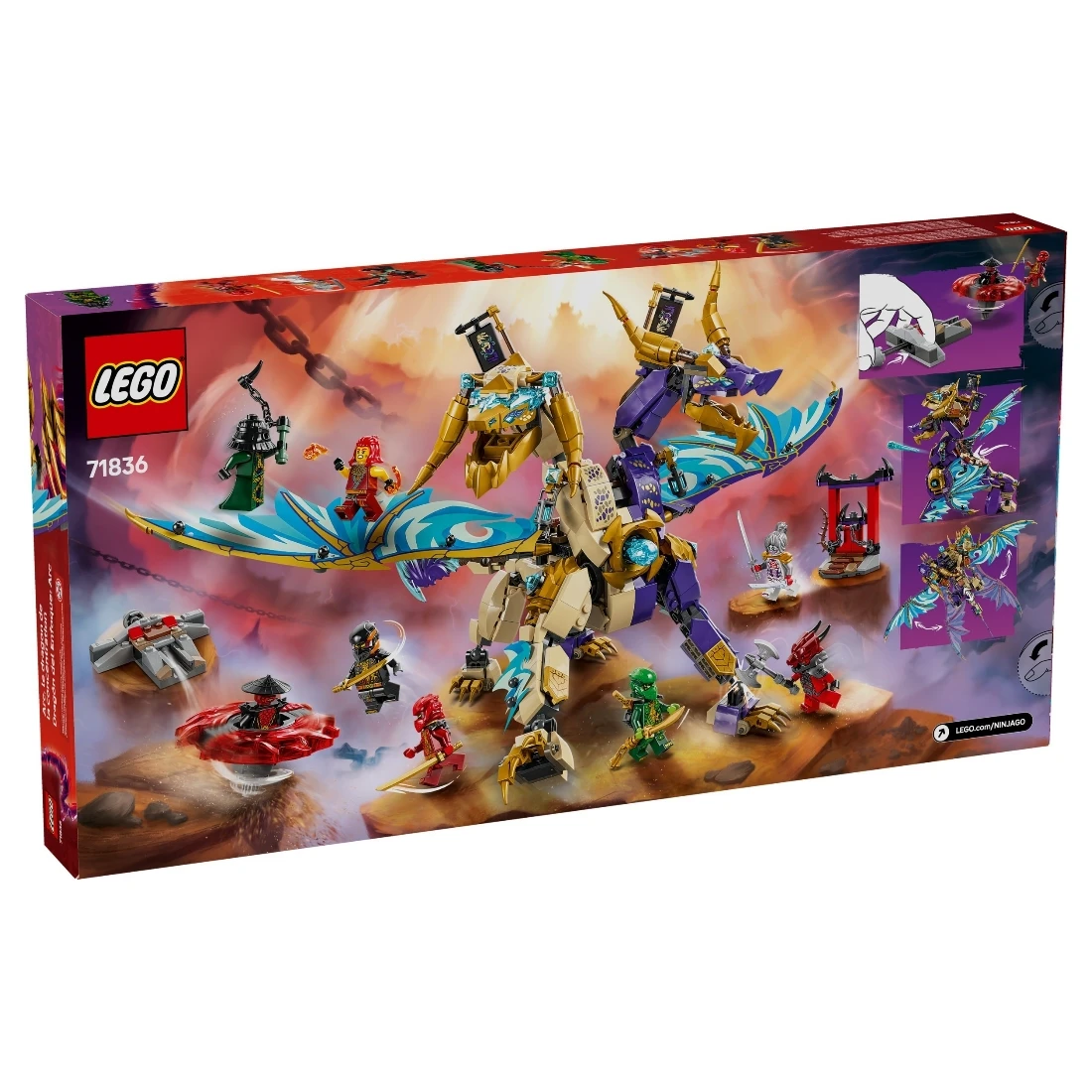 Lego 樂高 Ninjago 忍者 71836 神主專注龍