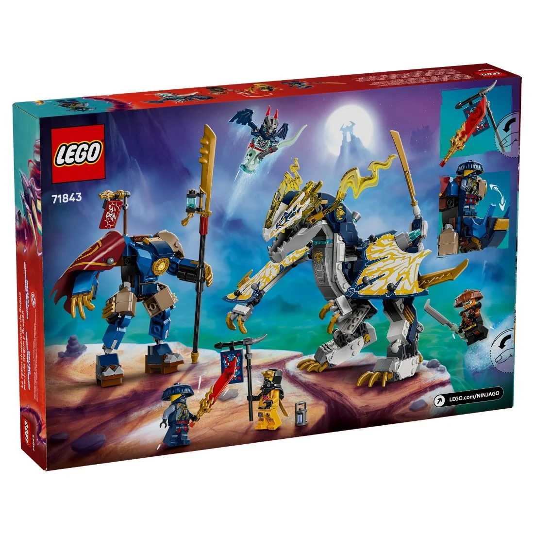 Lego 樂高 Ninjago 忍者 71843 羅格的機械人龍騎士