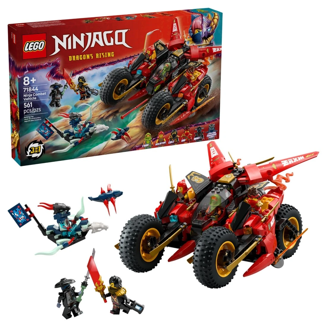 Lego 樂高 Ninjago 忍者 71844 忍者戰鬥車
