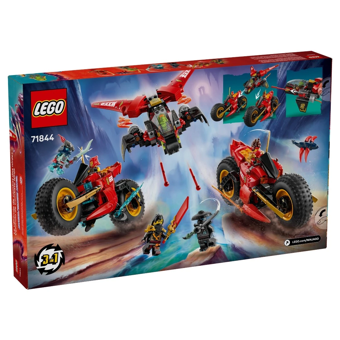 Lego 樂高 Ninjago 忍者 71844 忍者戰鬥車