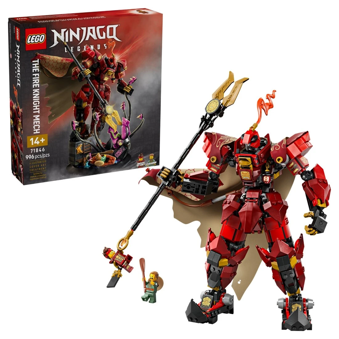 Lego 樂高 Ninjago 忍者 71846 烈火騎士機械人