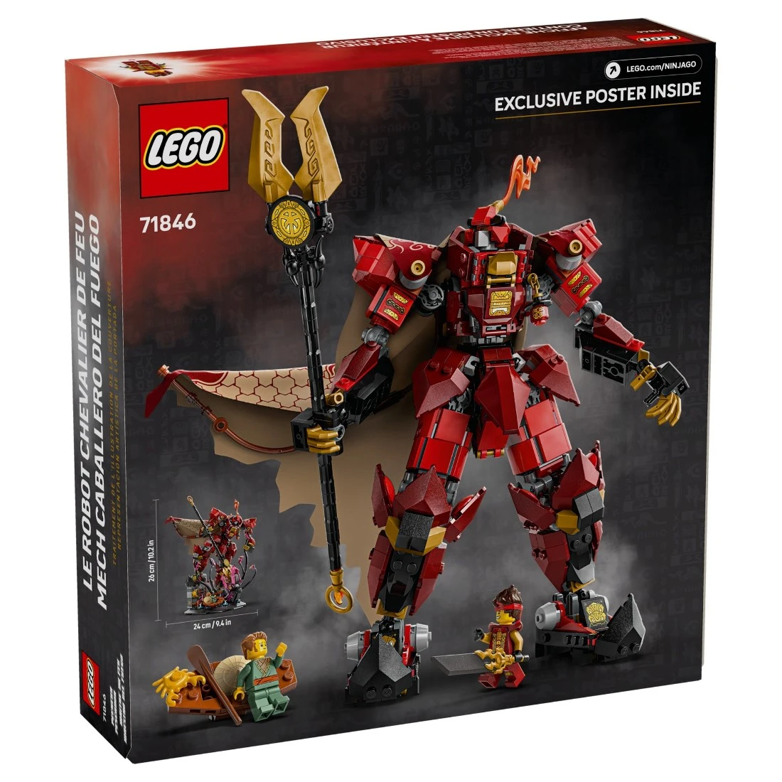 Lego 樂高 Ninjago 忍者 71846 烈火騎士機械人