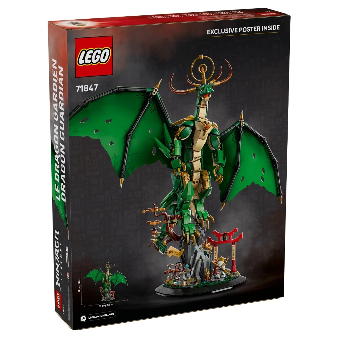 Lego 樂高 Ninjago 忍者 71847 守護龍