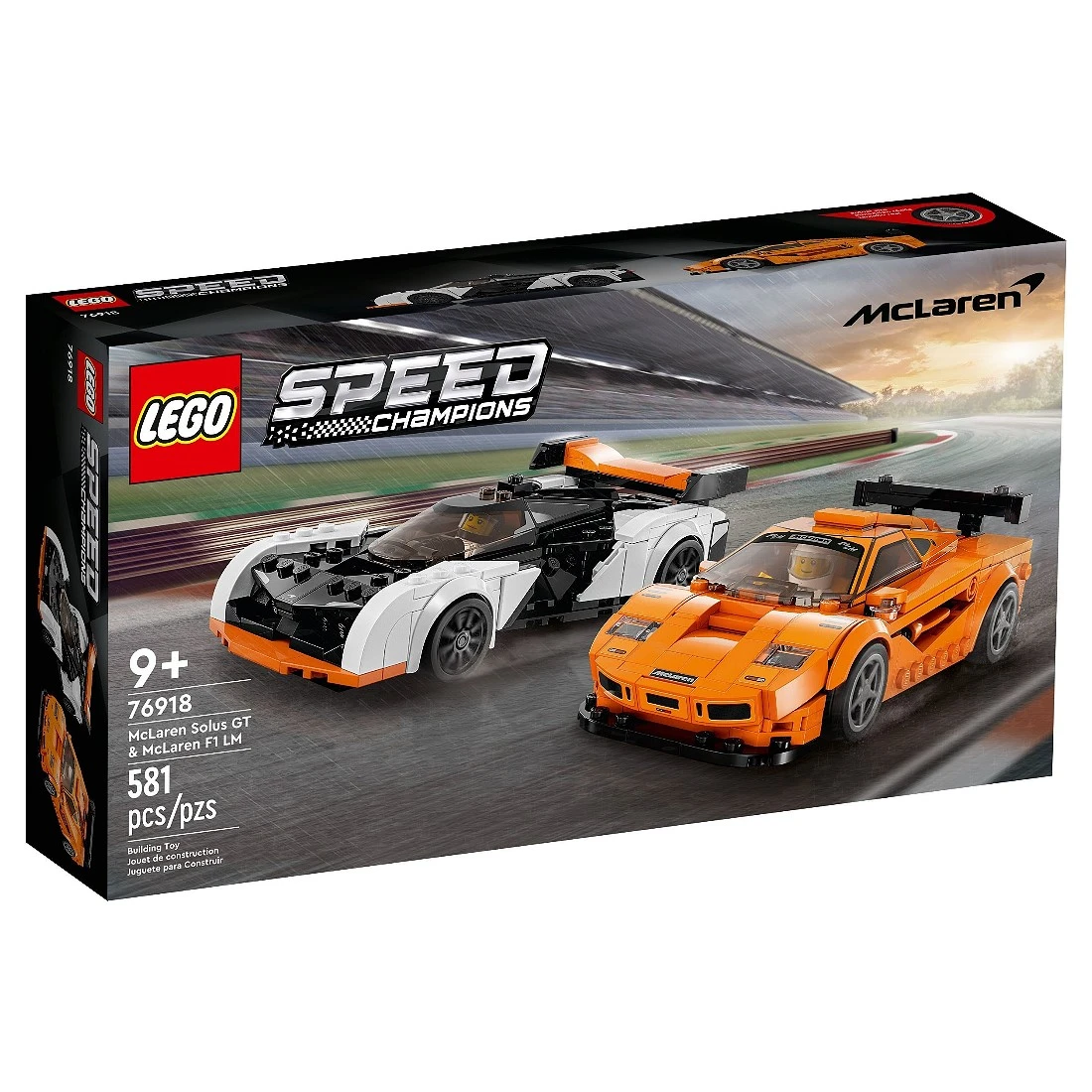 Lego 樂高 Speed 急速賽車 76918 McLaren 極速超跑雙車組合