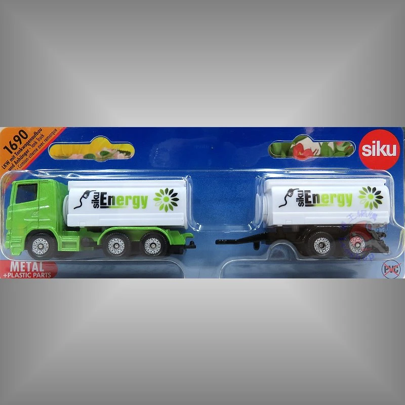 Siku 1690 卡車拖運貯罐車