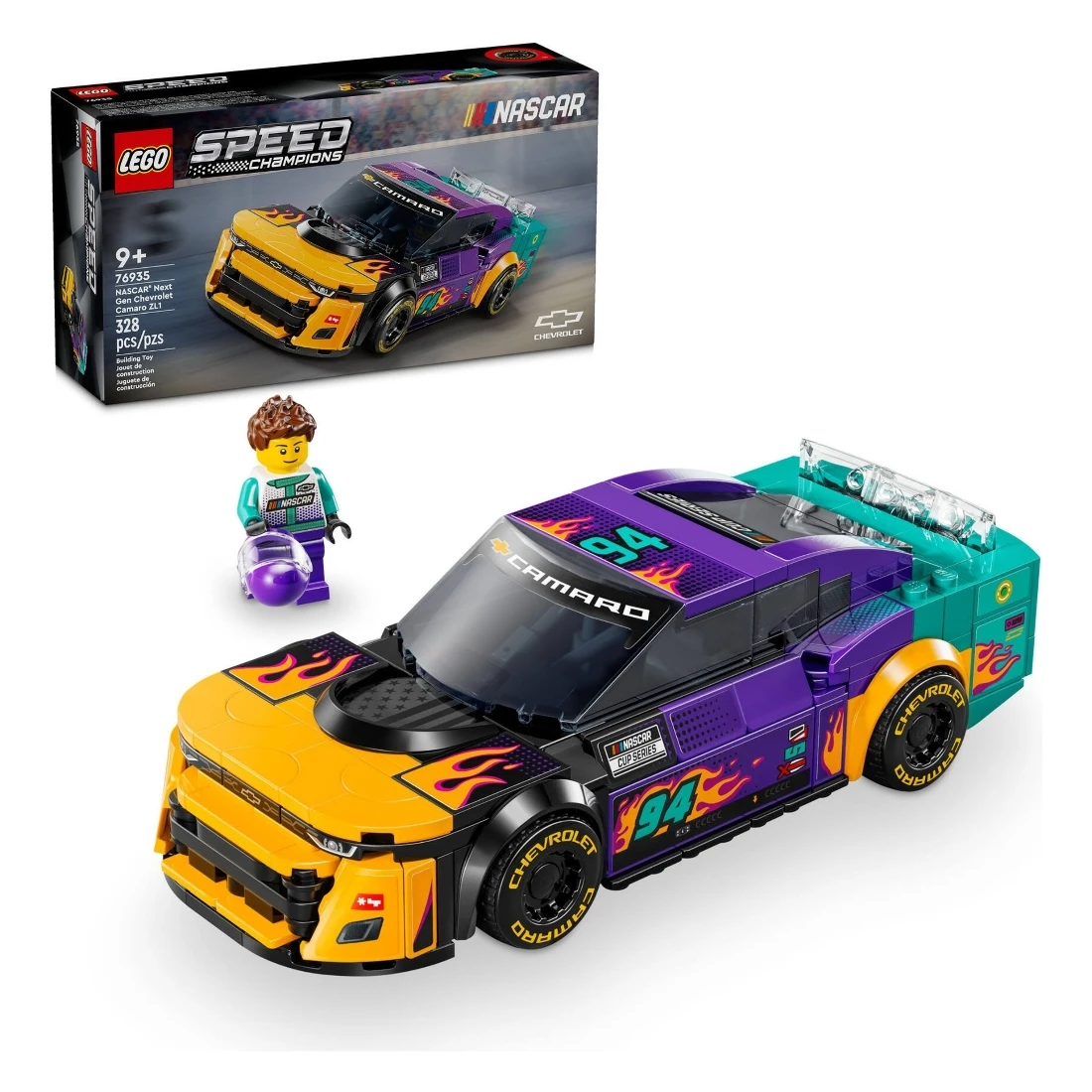 Lego 樂高 Speed 急速賽車 76935 NASCAR Next Gen 雪佛蘭Camaro ZL1