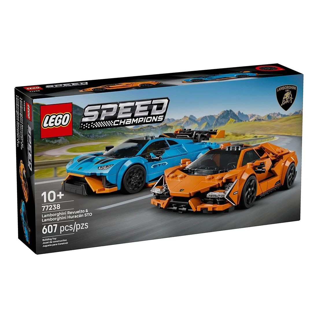 Lego 樂高 Speed 急速賽車 77238 藍寶堅尼 Revuelto & Huracan STO