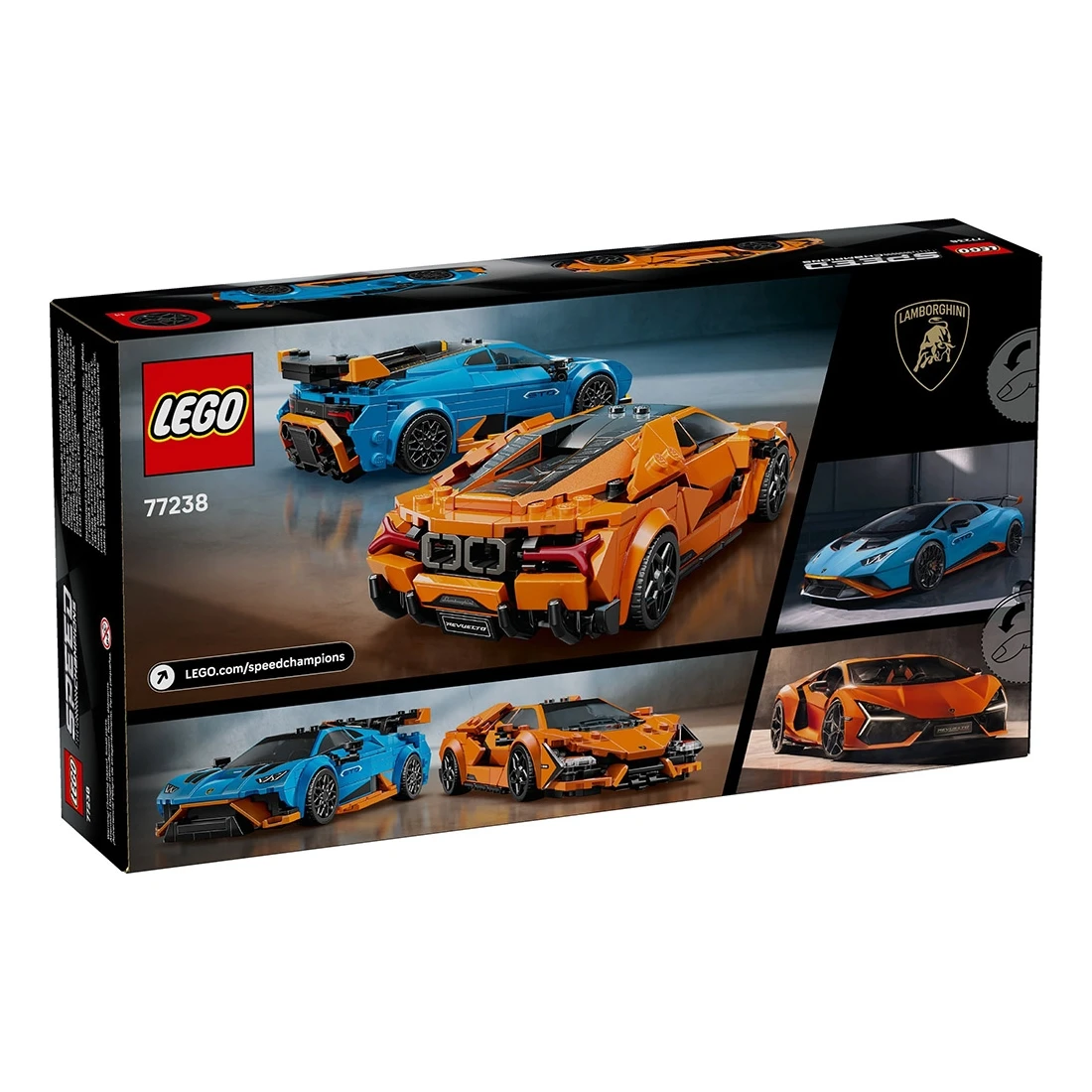 Lego 樂高 Speed 急速賽車 77238 藍寶堅尼 Revuelto & Huracan STO