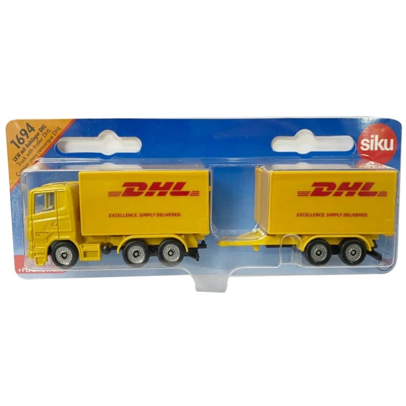 Siku 1694 DHL 拖車與貨車