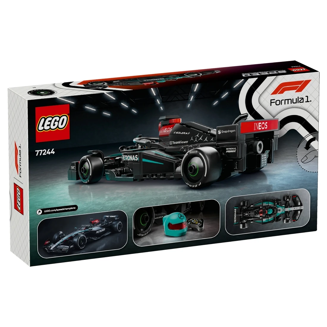 Lego 樂高 Speed 急速賽車 77244 賓士AMG F1® 車隊 W15