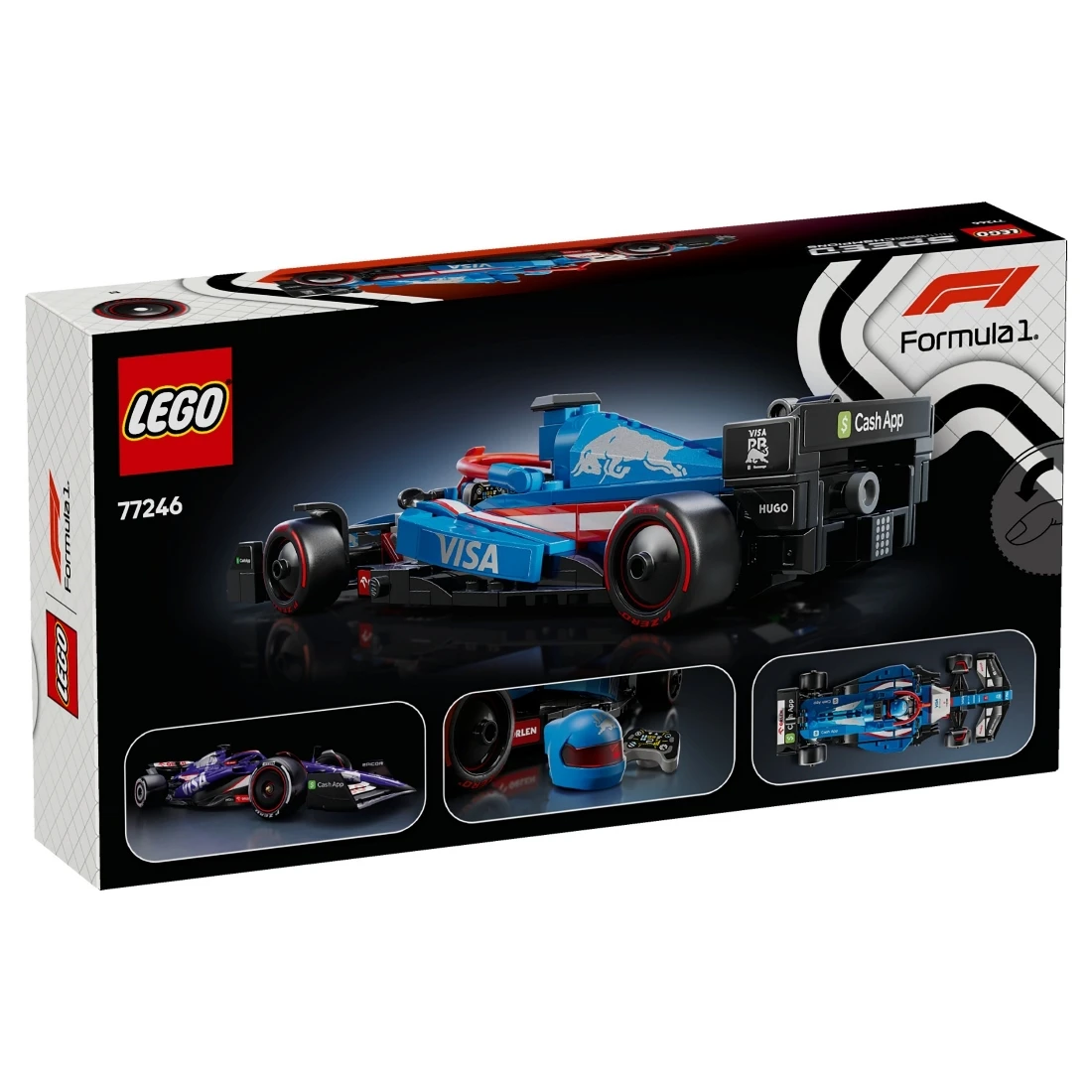 Lego 樂高 Speed 急速賽車 77246 Visa Cash App RB VCARB 01 F1