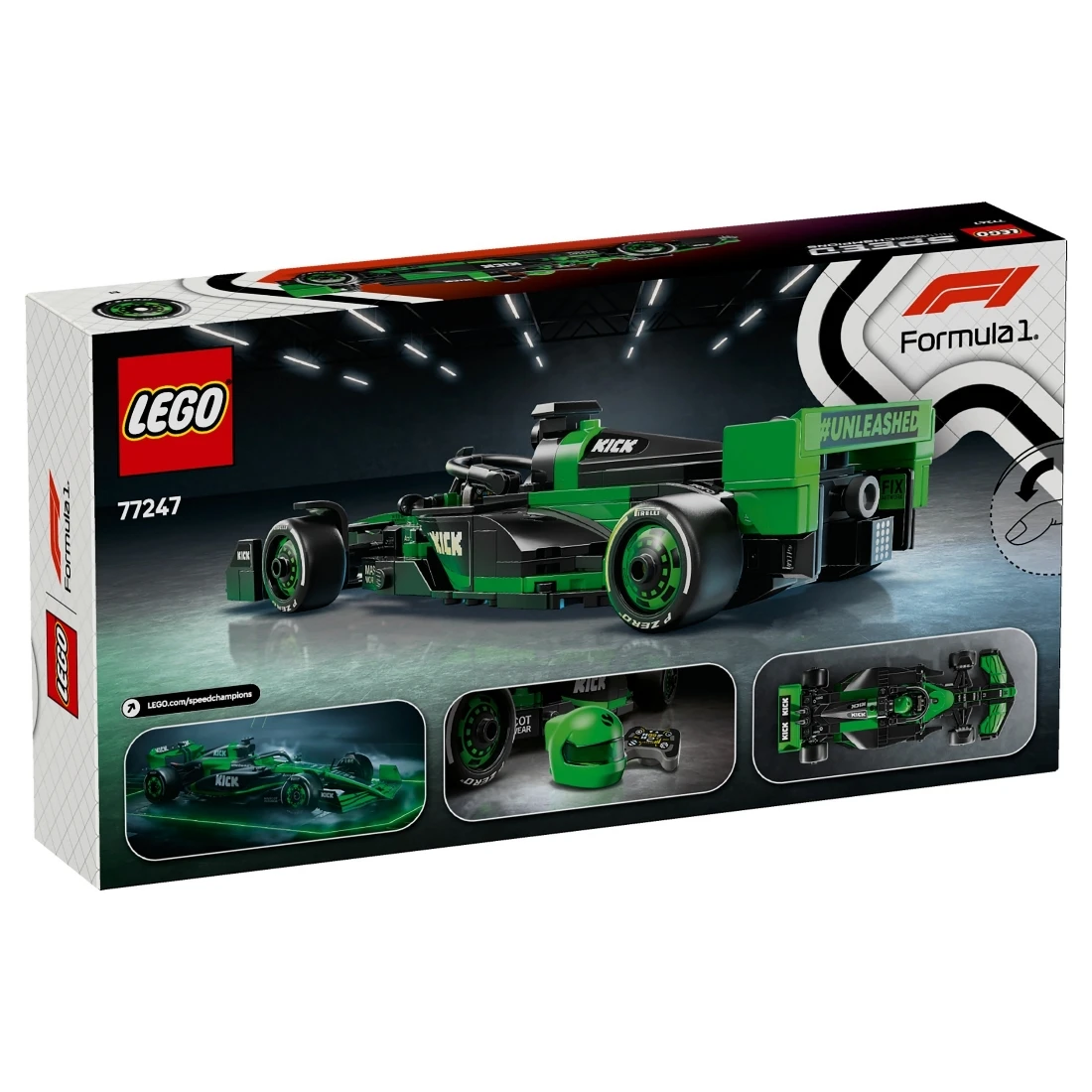 Lego 樂高 Speed 急速賽車 77247 薩伯 F1® 車隊 C44