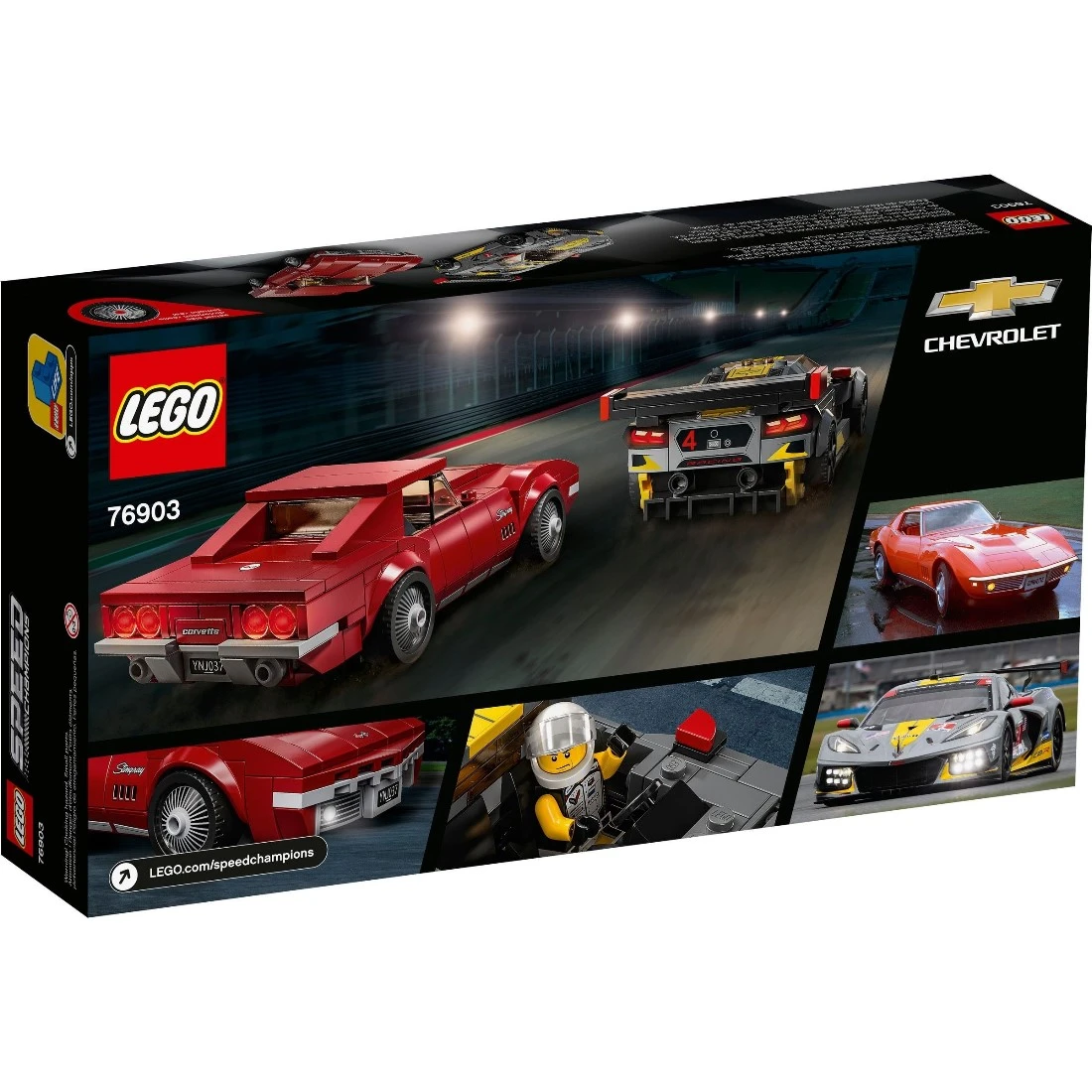 Lego 樂高 Speed 急速賽車 76903 雪佛蘭C8.R&1968