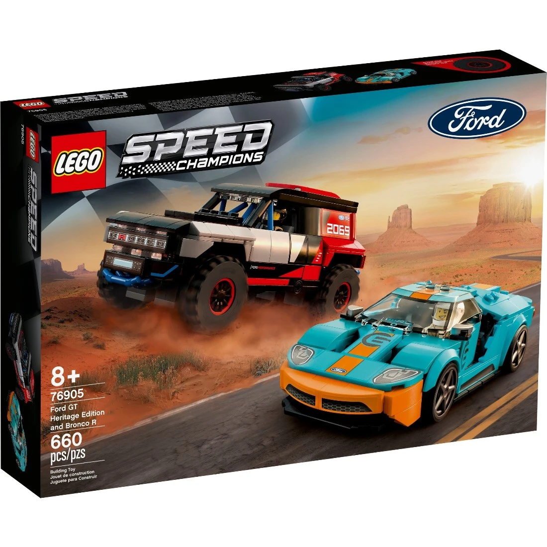 Lego 樂高 Speed 急速賽車 76905 福特GT歷史特仕版&BroncoR