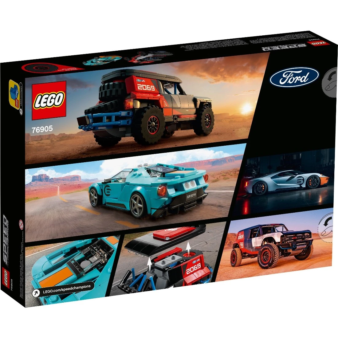Lego 樂高 Speed 急速賽車 76905 福特GT歷史特仕版&BroncoR