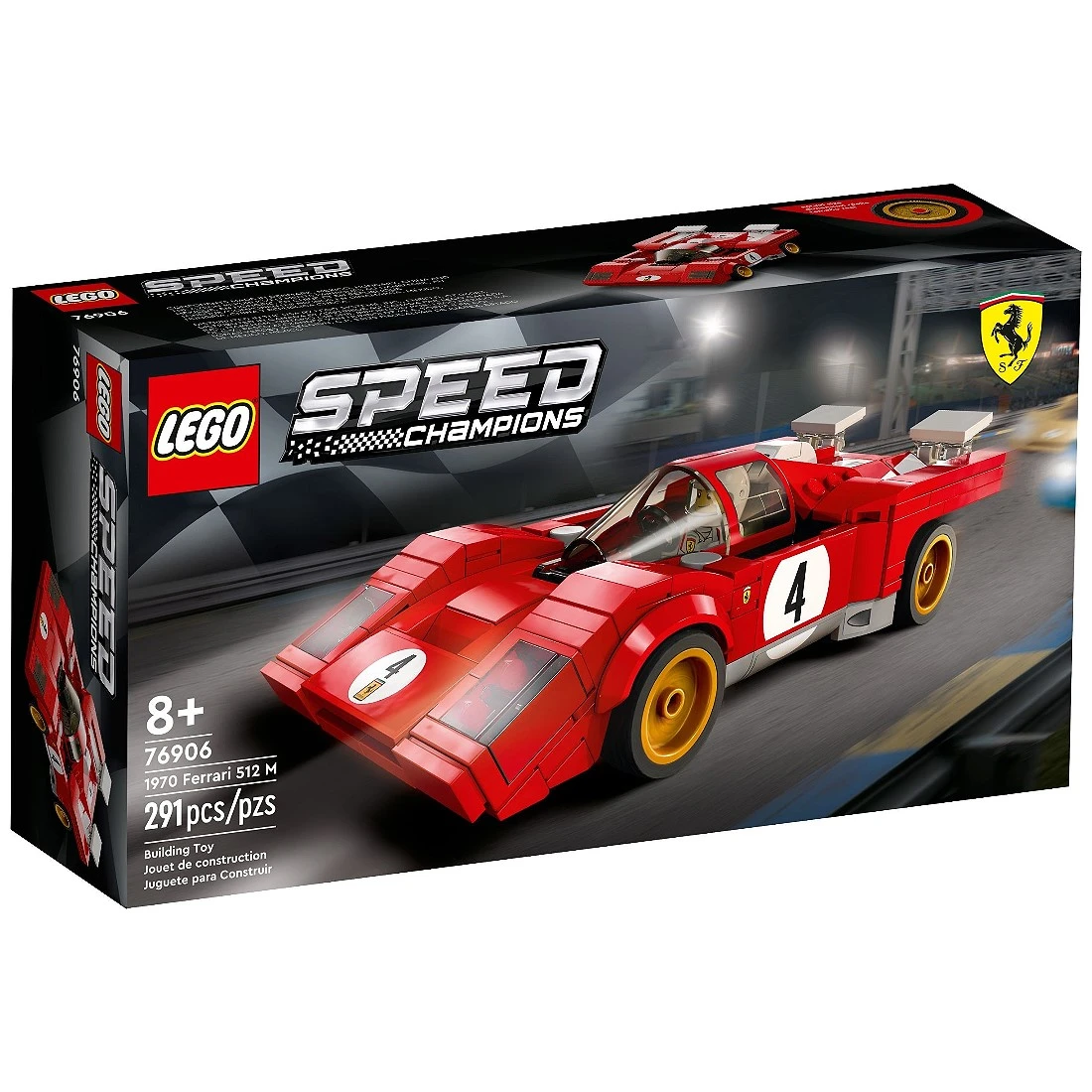 Lego 樂高 Speed 急速賽車 76906 法拉利1970 512M
