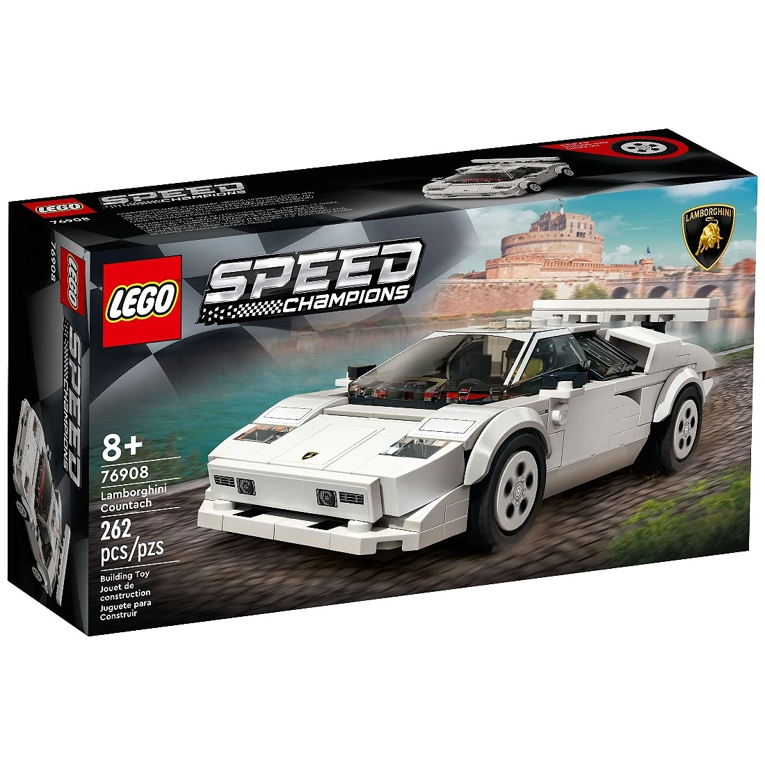 Lego 樂高 Speed 急速賽車 76908 藍寶堅尼 Countach