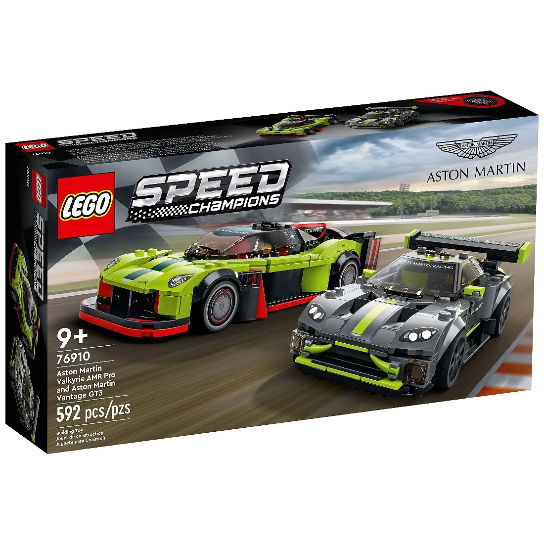 Lego 樂高 Speed 急速賽車 76910 奧斯頓 馬丁戰神 AMR Pro&GT3