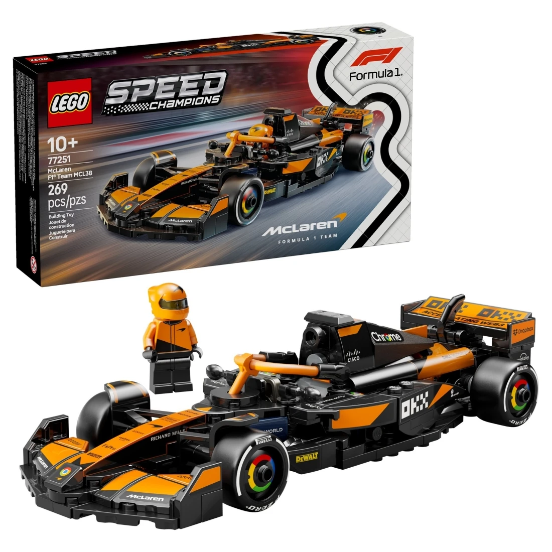 Lego 樂高 Speed 急速賽車 77251 麥拉倫 F1® 車隊 MCL38