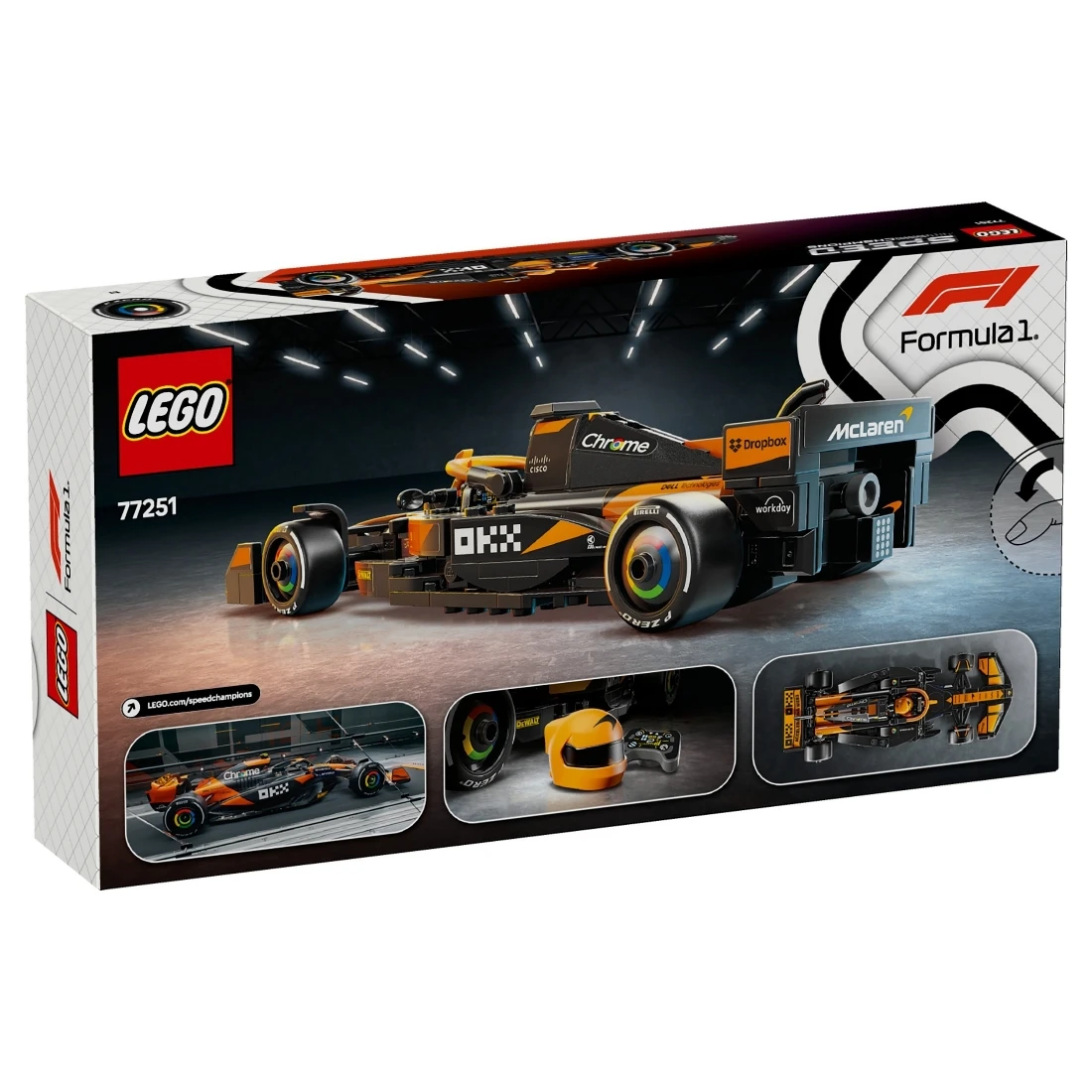 Lego 樂高 Speed 急速賽車 77251 麥拉倫 F1® 車隊 MCL38