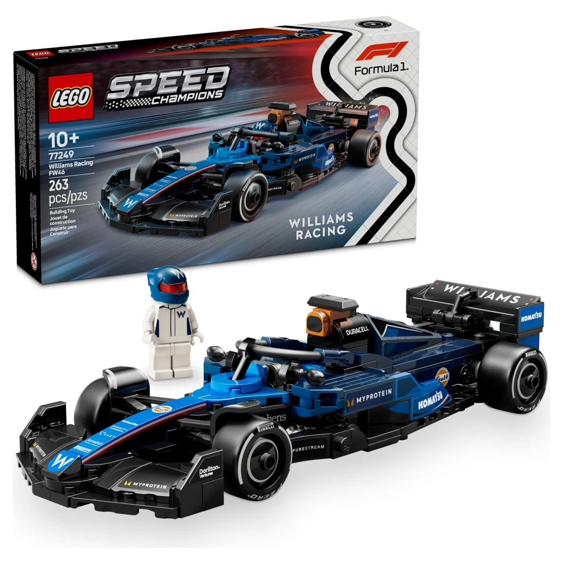 Lego 樂高 Speed 急速賽車 77249 威廉斯 FW46 F1