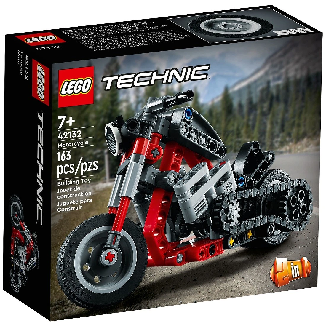 Lego 樂高 Technic 科技 42132 摩托車