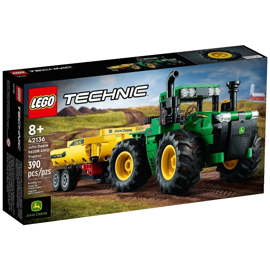 Lego 樂高 Technic 科技 42136 約翰迪爾9620R 4WD拖拉機