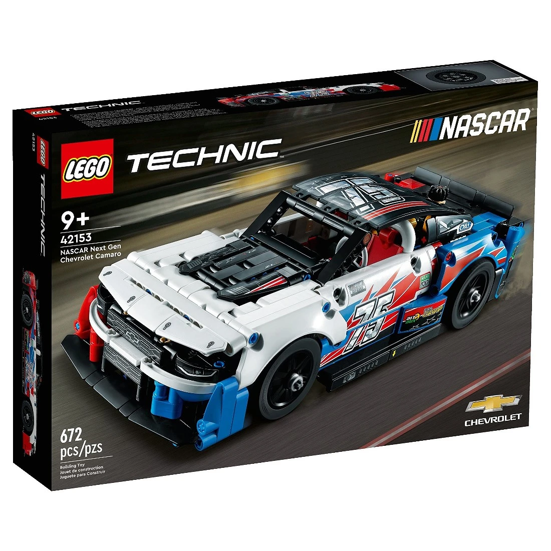 Lego 樂高 Technic 科技 42153 NASCAR 雪弗蘭卡瑪洛 ZL1