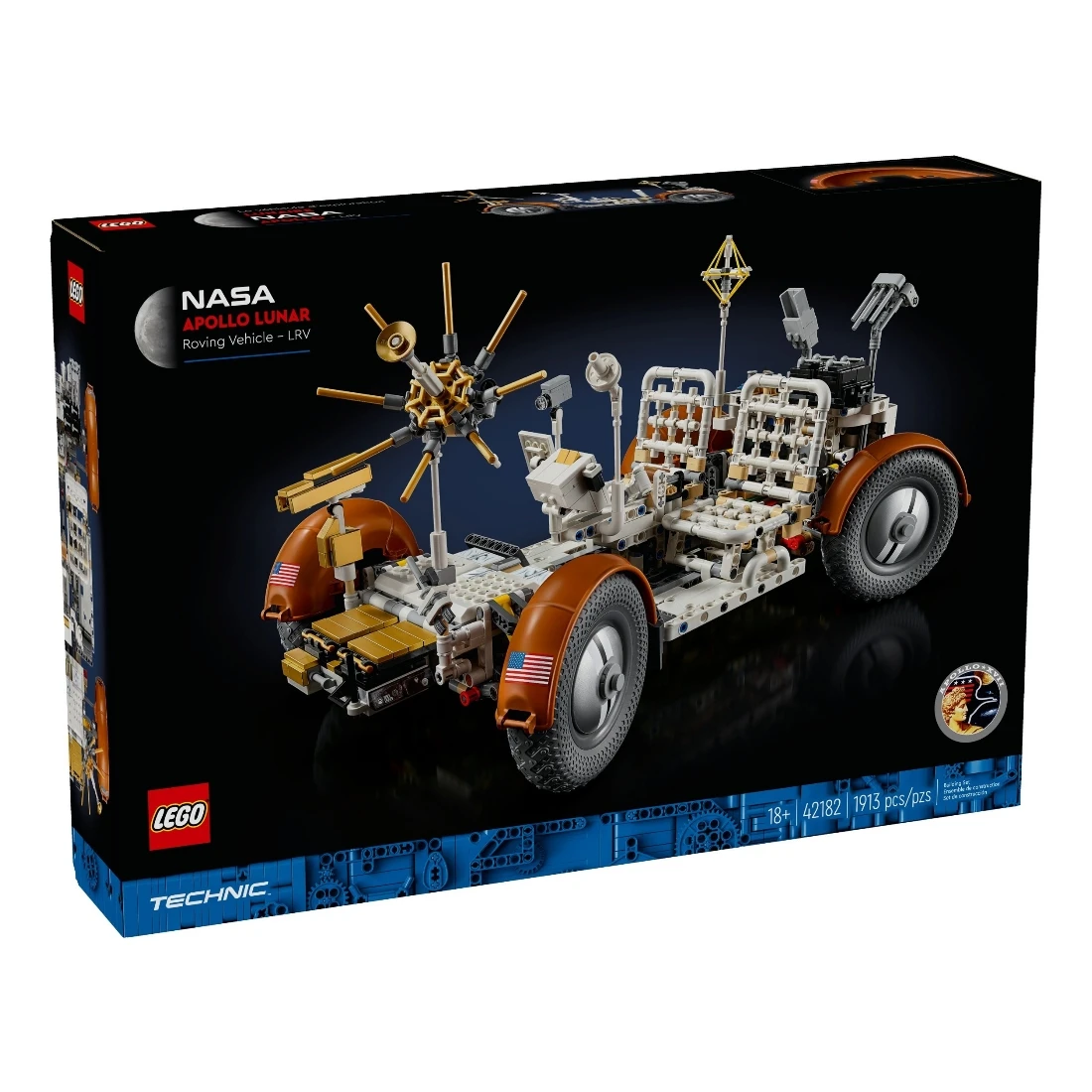 Lego 樂高 Technic 科技 42182 美國太空總署阿波羅月球車- LRV
