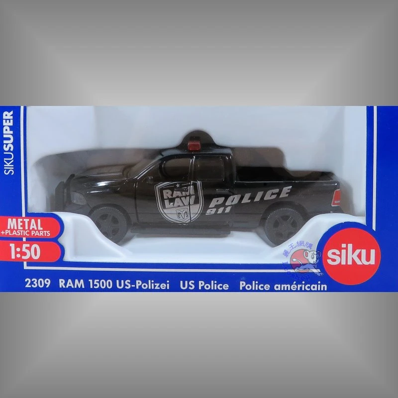 Siku 2309 道奇 RAM1500 美國警車
