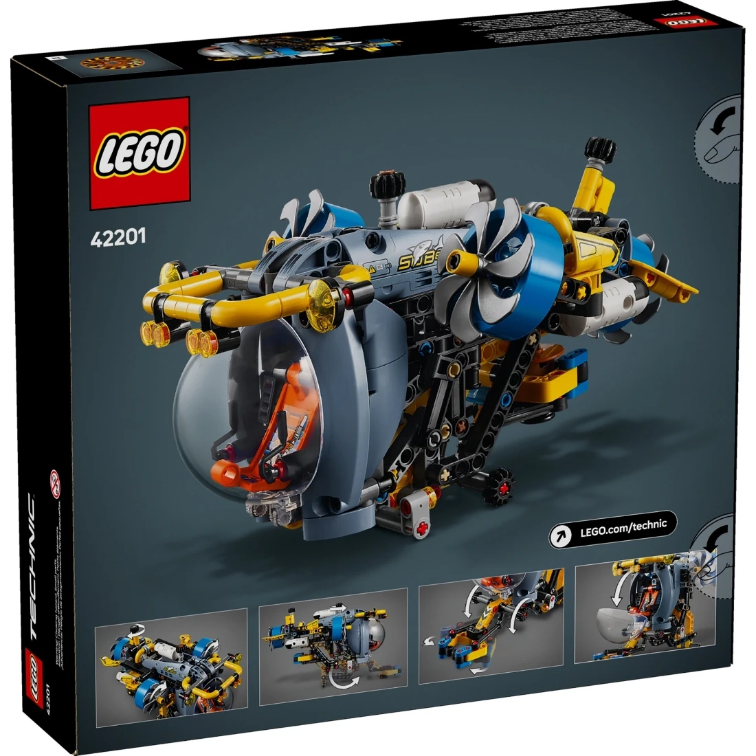 Lego 樂高 Technic 科技 42201 深海研究潛水艇