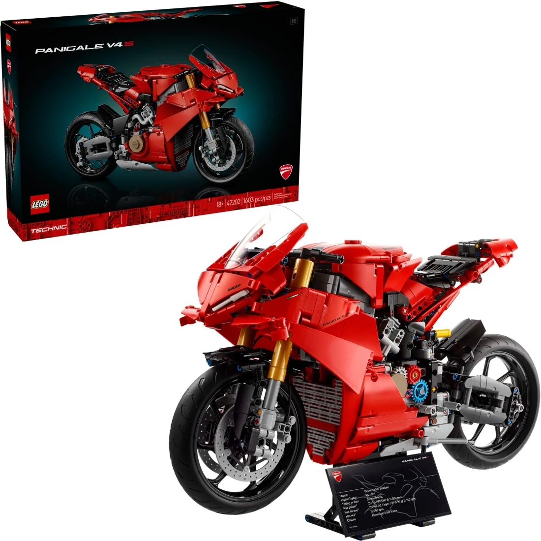 Lego 樂高 Technic 科技 42202  Ducati Panigale V4 S Motorcycle