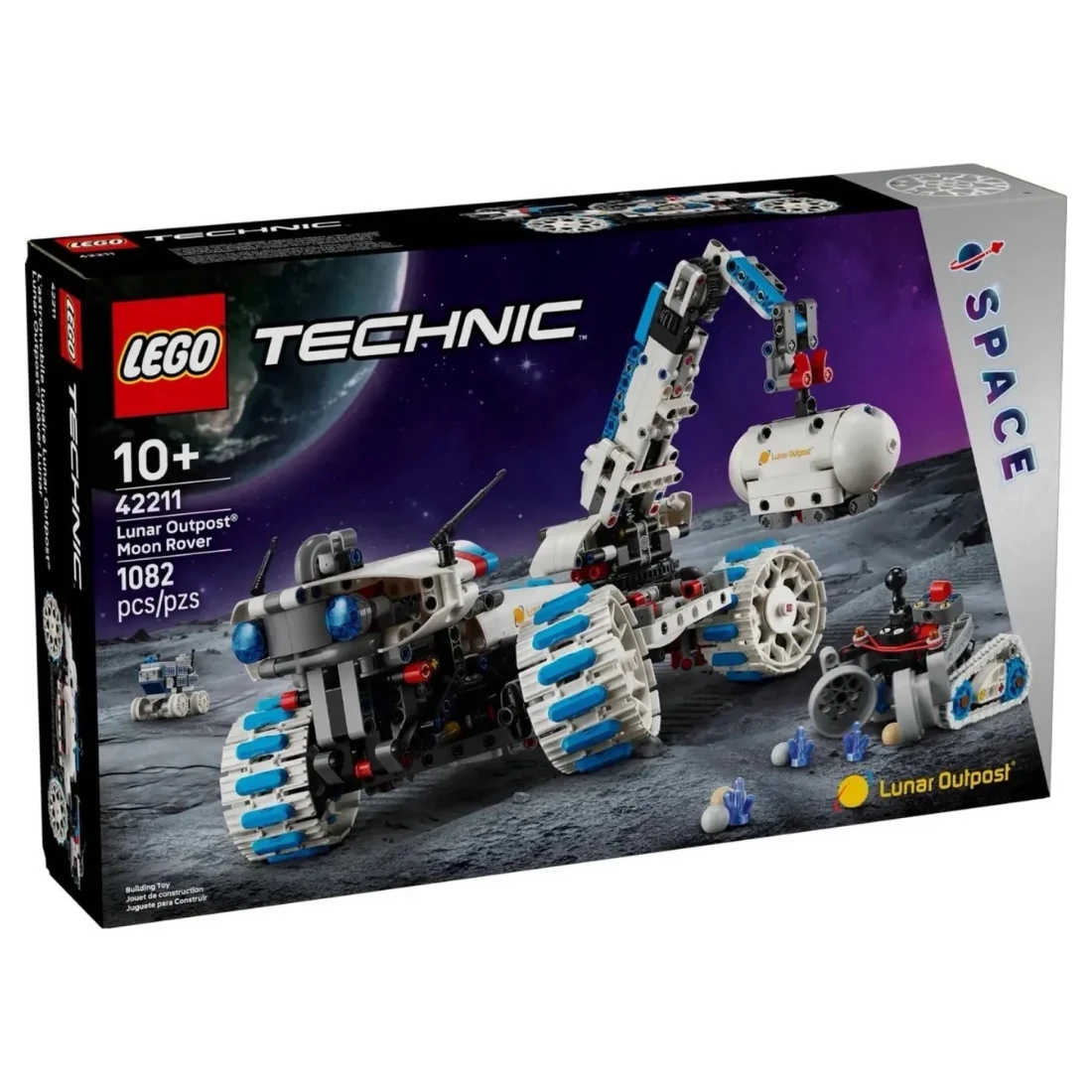 Lego 樂高 Technic 科技 42211 Lunar Outpost 月球車太空載具
