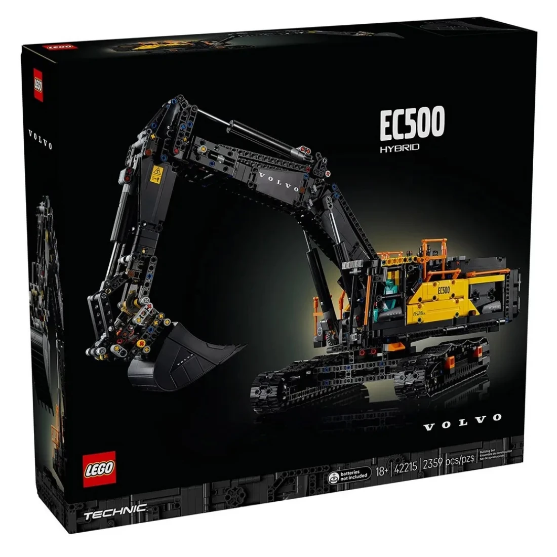 Lego 樂高 Technic 科技 42215 Volvo EC500 Hybrid 挖掘機