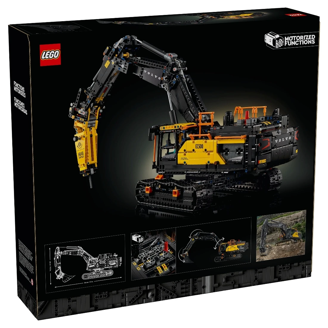 Lego 樂高 Technic 科技 42215 Volvo EC500 Hybrid 挖掘機