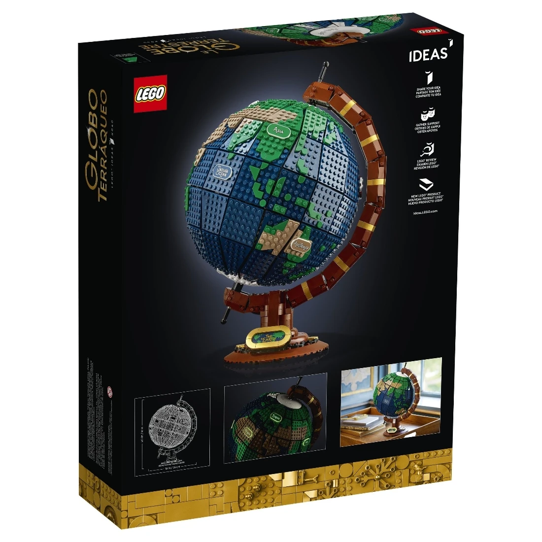 Lego 樂高  IDEAS 21332 地球儀