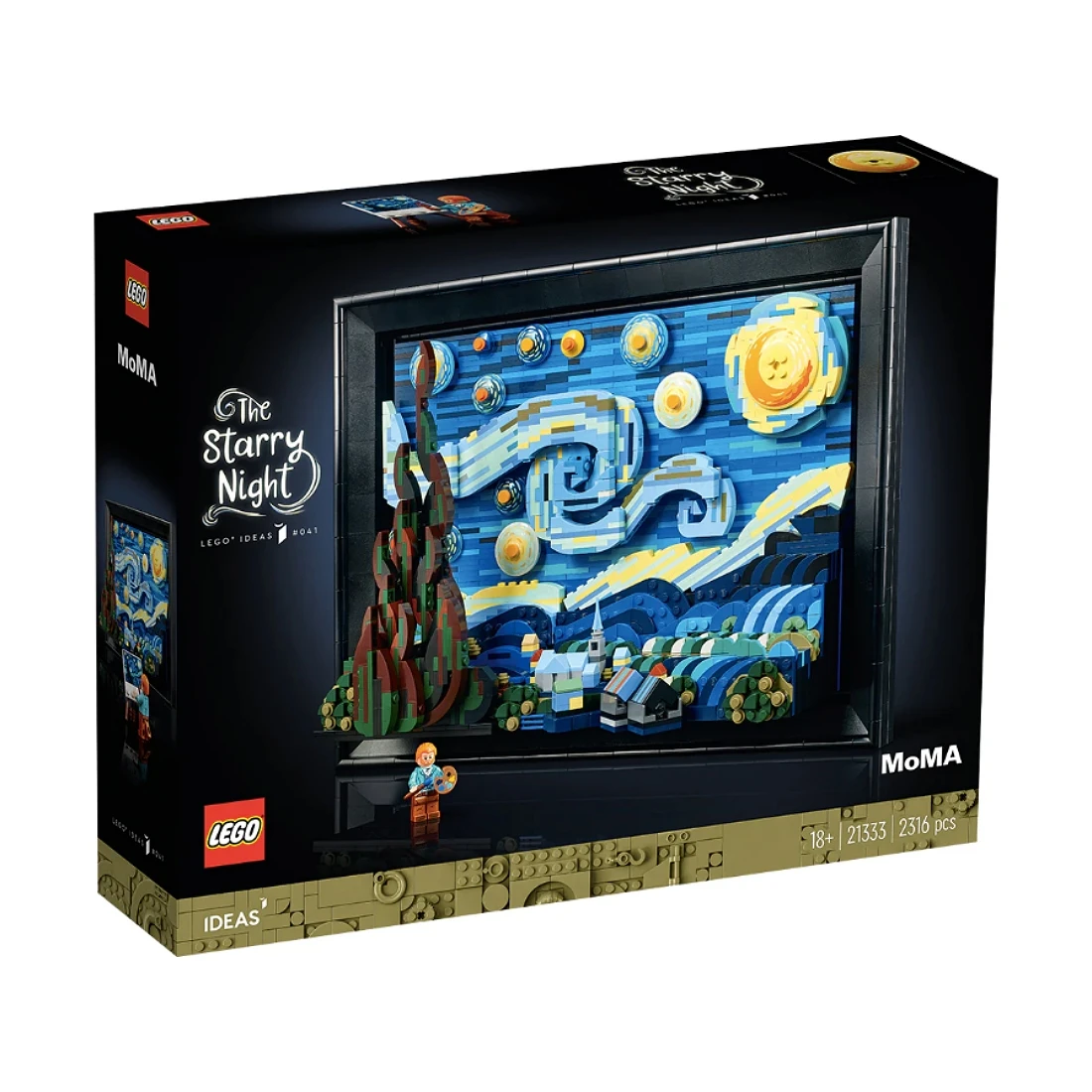 Lego 樂高  IDEAS 21333 梵谷 星夜 The Starry Night