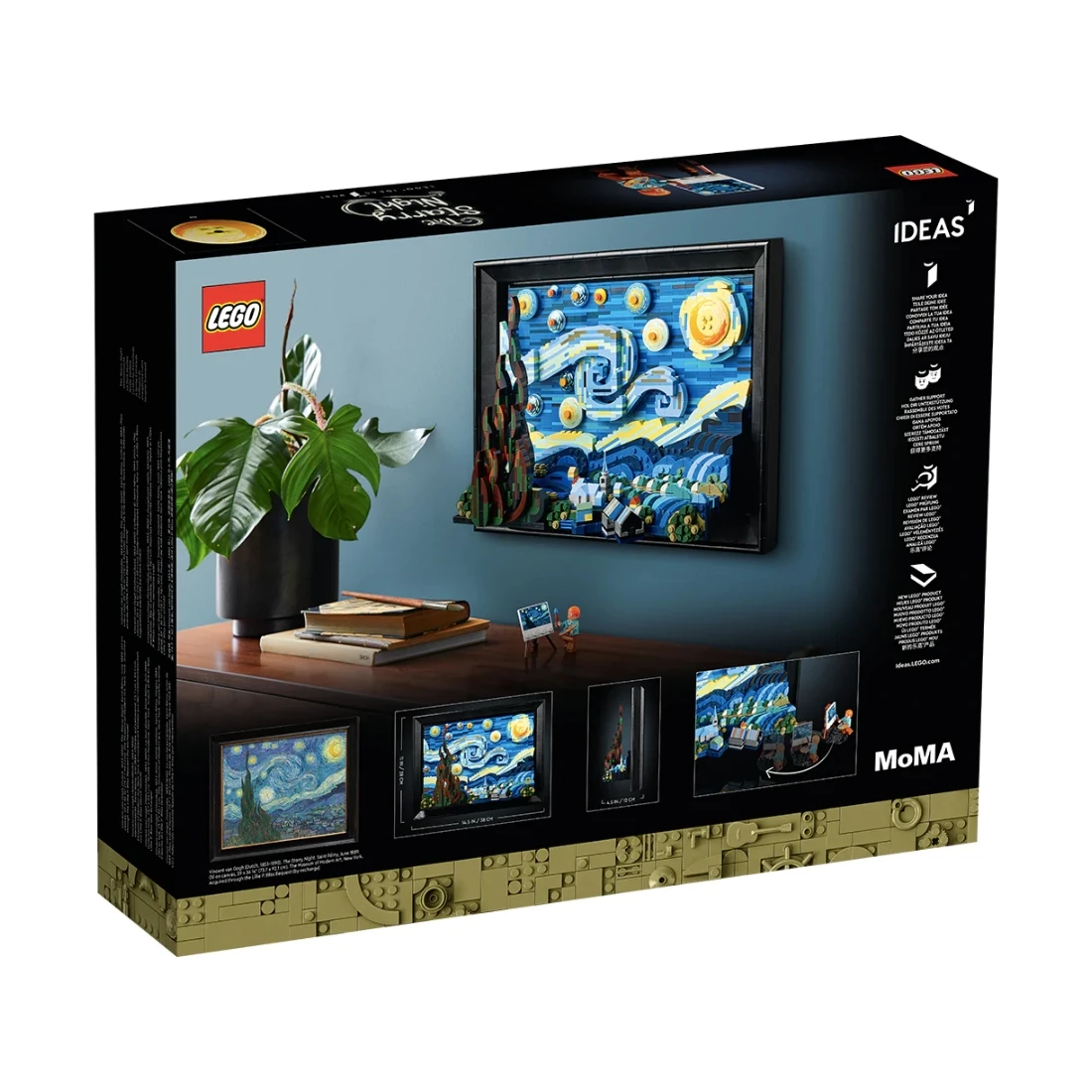 Lego 樂高  IDEAS 21333 梵谷 星夜 The Starry Night