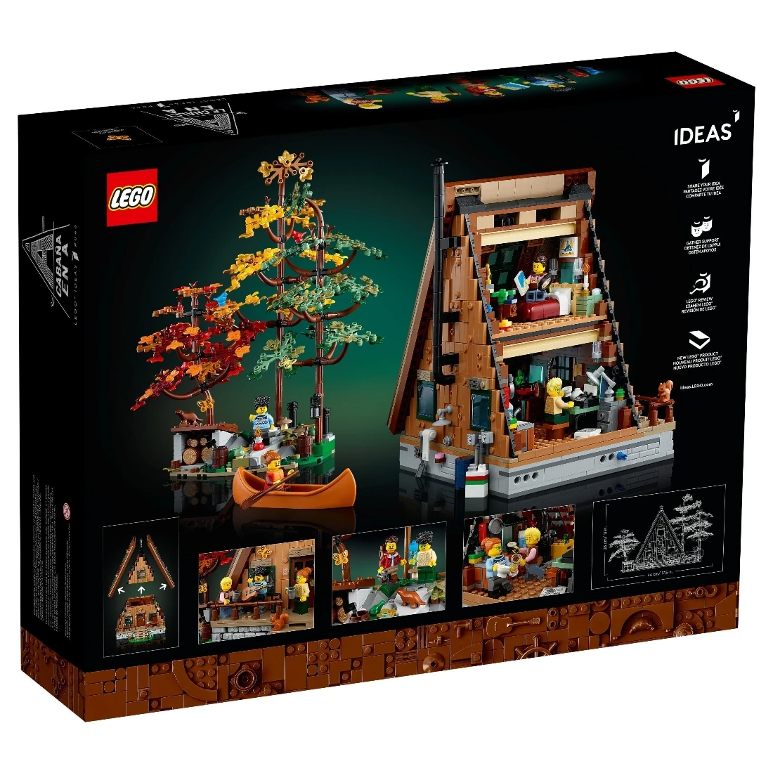 Lego 樂高  IDEAS 21338 A字形小屋