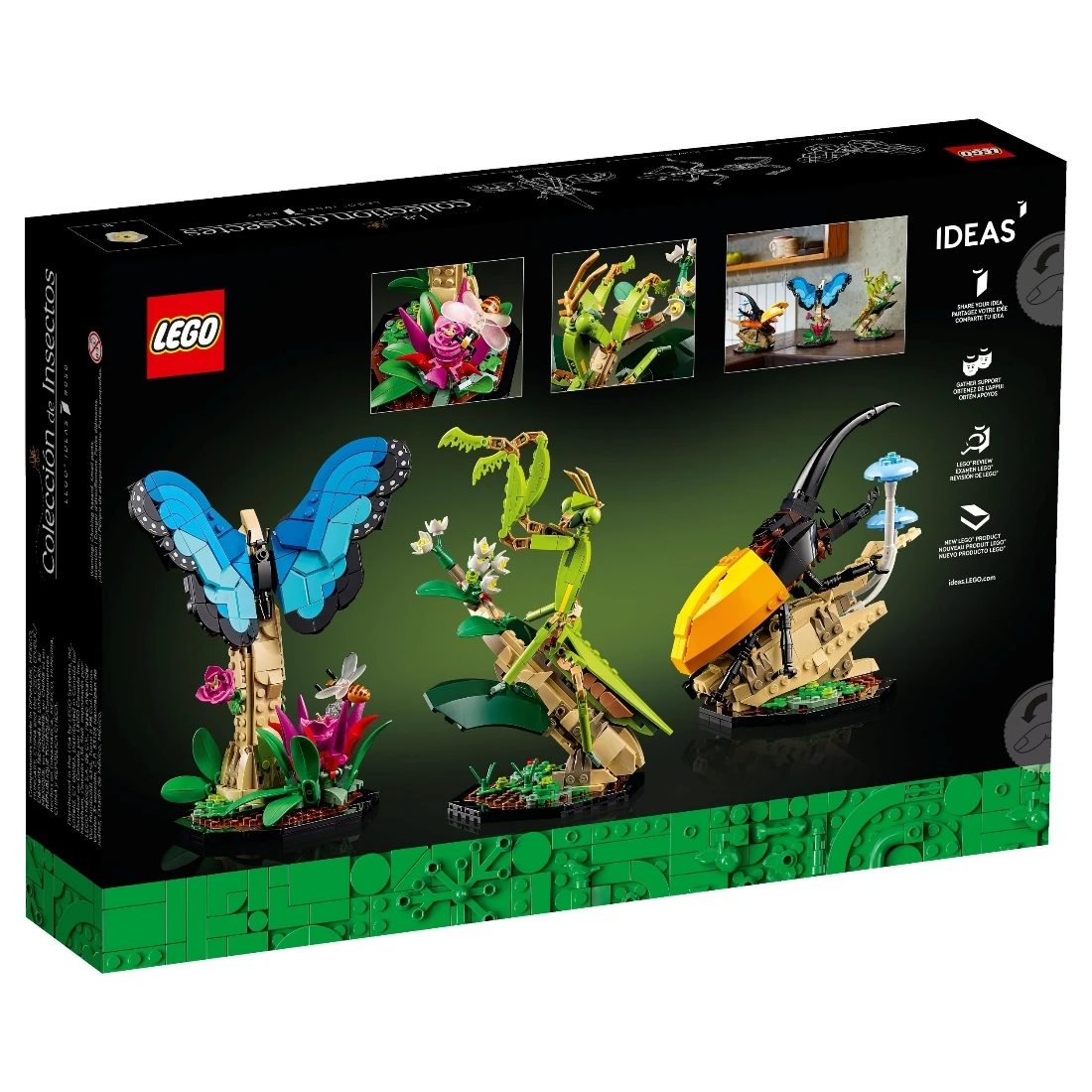 Lego 樂高  IDEAS 21342 昆蟲集錦