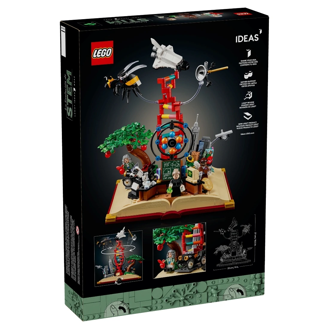 Lego 樂高  IDEAS 21355 STEM 的演變