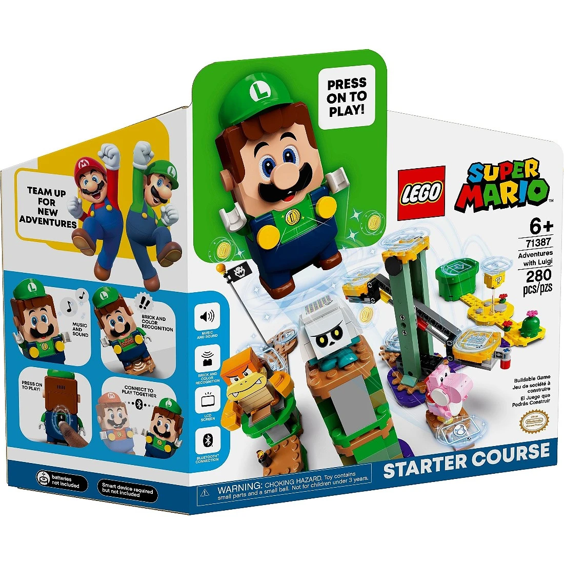 Lego 樂高 Mario 71387 路易吉冒險主機