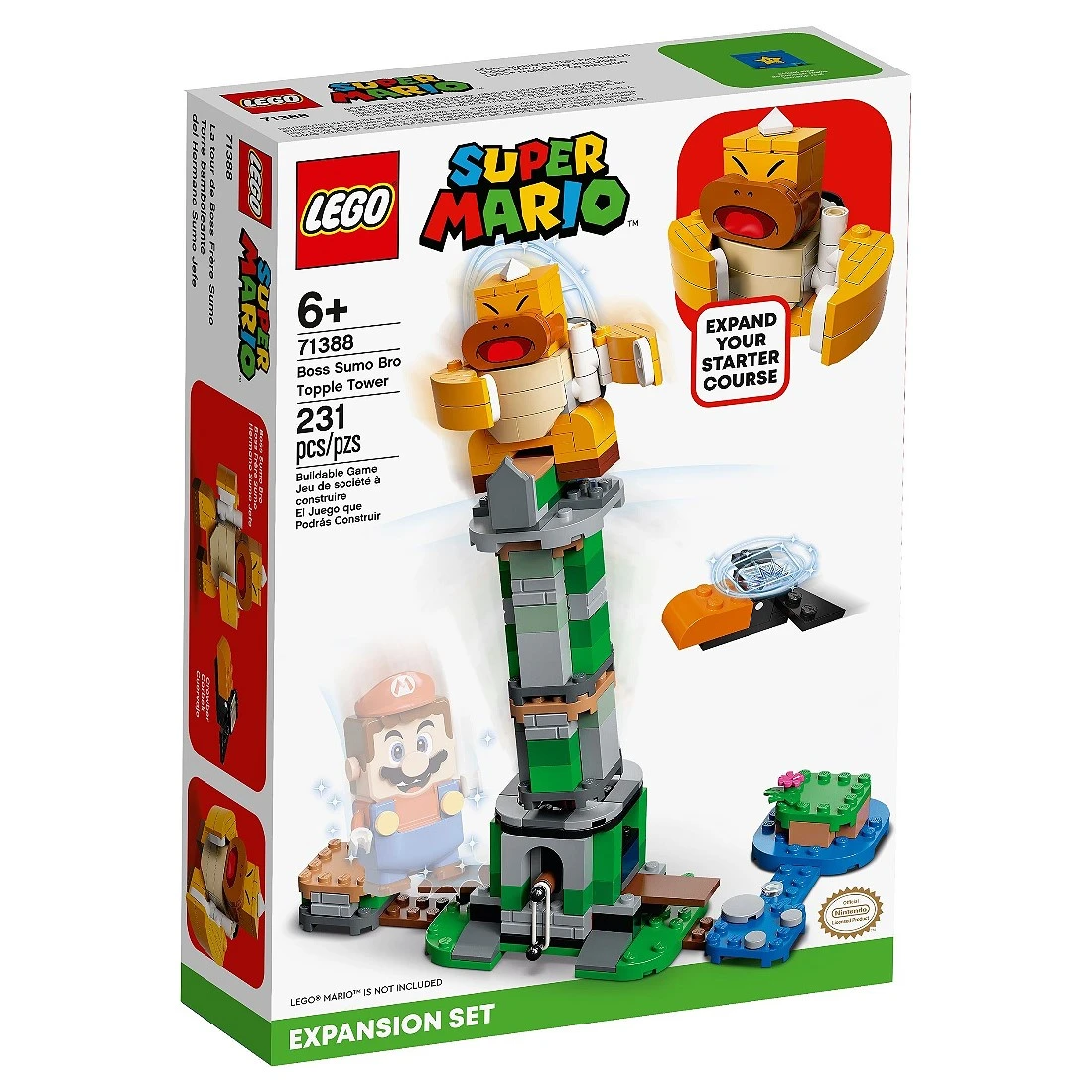 Lego 樂高 Mario 71388 老大KK搖搖塔
