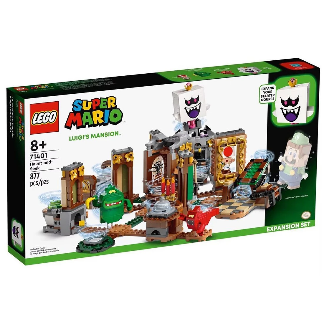 Lego 樂高 Mario 71401 路易吉洋樓 神出鬼沒
